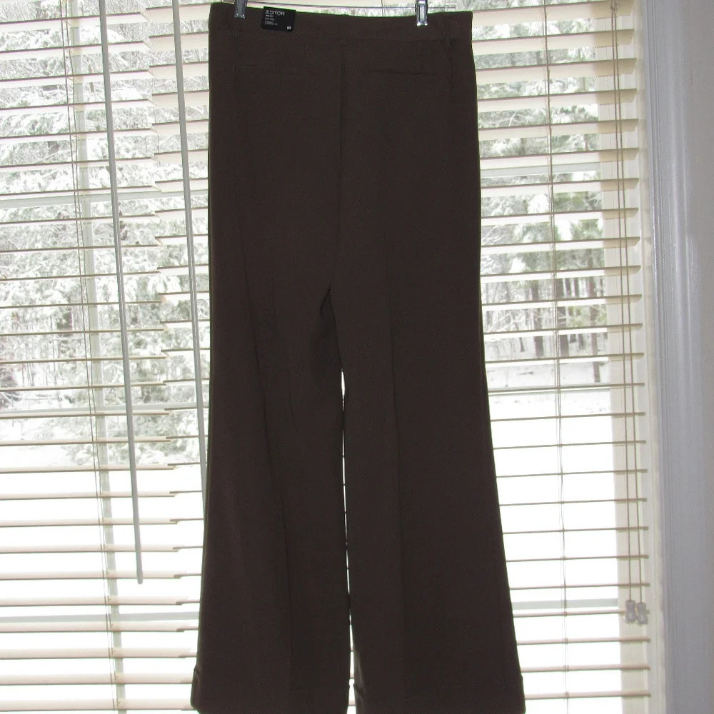 NWT EXPRESS Editor Wide Leg Career Pants Size 6R - Picture 5 of 6